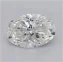 Natural Diamond 2.27 Carats, Oval with  Cut, G Color, VS1 Clarity and Certified by GIA