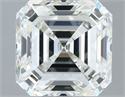 Natural Diamond 1.00 Carats, Asscher with  Cut, H Color, IF Clarity and Certified by IGI