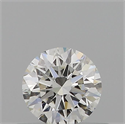 Diamante Natural 0.42 quilates, Redondo , Color H, claridad VVS2 y certificado GIA
