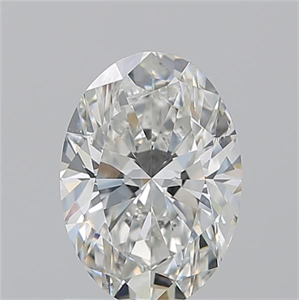 Picture of Natural Diamond 1.30 Carats, Oval with  Cut, H Color, VS2 Clarity and Certified by GIA