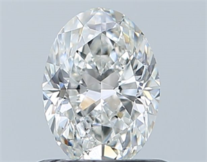 Foto Diamante Natural 0.71 quilates, Ovalado , Color G, claridad SI2 y certificado GIA de