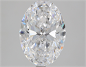 Diamante Natural 3.29 quilates, Ovalado , Color D, claridad FL y certificado GIA