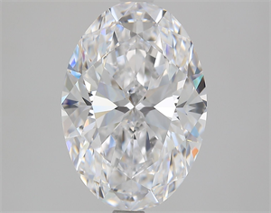 Foto Diamante Natural 3.29 quilates, Ovalado , Color D, claridad FL y certificado GIA de
