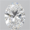 Diamante Natural 3.01 quilates, Ovalado , Color D, claridad SI2 y certificado GIA