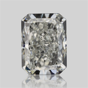 Picture of Natural Diamond 0.50 Carats, Radiant with  Cut, I Color, VS1 Clarity and Certified by GIA