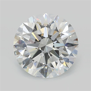 Picture of Lab Grown Diamond 7.01 Carats, Round with Ideal Cut, E Color, VVS2 Clarity and Certified by IGI