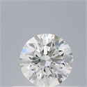 Diamante Natural 0.40 quilates, Redondo , Color G, claridad IF y certificado GIA