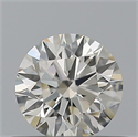 Diamante Natural 0.43 quilates, Redondo , Color I, claridad IF y certificado IGI