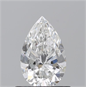 Natural Diamond 0.70 Carats, Pear with  Cut, F Color, VS2 Clarity and Certified by GIA