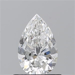 Picture of Natural Diamond 0.70 Carats, Pear with  Cut, F Color, VS2 Clarity and Certified by GIA