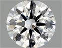 Diamante Natural 0.57 quilates, Redondo , Color E, claridad SI1 y certificado GIA