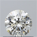 Diamante Natural 0.50 quilates, Redondo , Color K, claridad VVS2 y certificado GIA