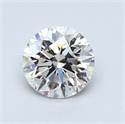 Natural Diamond 0.70 Carats, Round with Very Good Cut, I Color, VS1 Clarity and Certified by GIA
