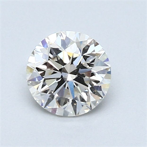 Picture of Natural Diamond 0.70 Carats, Round with Very Good Cut, I Color, VS1 Clarity and Certified by GIA