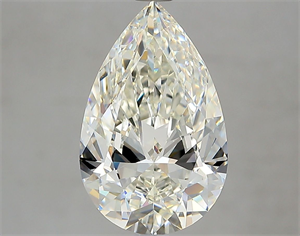 Picture of Natural Diamond 3.02 Carats, Pear with  Cut, I Color, VS1 Clarity and Certified by GIA