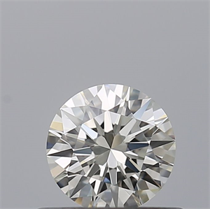 Picture of Natural Diamond 0.40 Carats, Round with Excellent Cut, H Color, IF Clarity and Certified by IGI