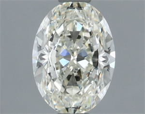 Picture of Natural Diamond 0.70 Carats, Oval with  Cut, I Color, IF Clarity and Certified by IGI