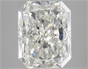 Natural Diamond 5.02 Carats, Radiant with  Cut, K Color, SI2 Clarity and Certified by GIA