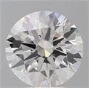Lab Grown Diamond 5.02 Carats, Round with Ideal Cut, E Color, VS2 Clarity and Certified by IGI