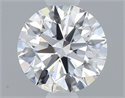 Natural Diamond 0.70 Carats, Round with Excellent Cut, D Color, VVS1 Clarity and Certified by GIA