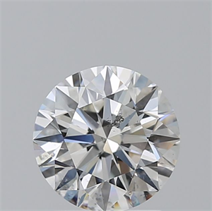 Foto Diamante Natural 2.00 quilates, Redondo , Color G, claridad SI2 y certificado GIA de