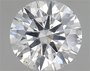 Picture of Natural Diamond 0.70 Carats, Round with Excellent Cut, D Color, SI2 Clarity and Certified by GIA