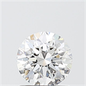 Lab Grown Diamond 1.01 Carats, Round with Excellent Cut, E Color, VVS2 Clarity and Certified by IGI