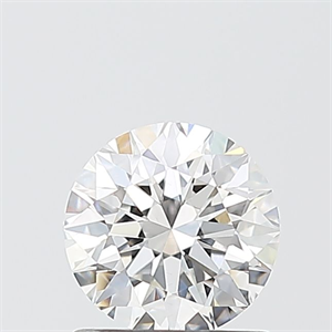 Picture of Lab Grown Diamond 1.01 Carats, Round with Excellent Cut, E Color, VVS2 Clarity and Certified by IGI