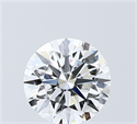 Lab Grown Diamond 2.01 Carats, Round with Excellent Cut, D Color, VVS2 Clarity and Certified by IGI