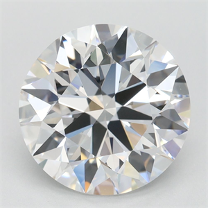 Picture of Lab Grown Diamond 3.52 Carats, Round with Ideal Cut, D Color, VVS1 Clarity and Certified by IGI
