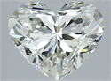 Natural Diamond 3.02 Carats, Heart with  Cut, H Color, VS2 Clarity and Certified by IGI