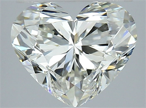 Picture of Natural Diamond 3.02 Carats, Heart with  Cut, H Color, VS2 Clarity and Certified by IGI