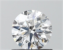 Del inventario de diamantes de laboratorio, 0.72 quilates, Redondo , Color D, claridad VS1 y certificado IGI