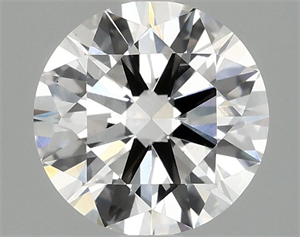 Picture of Lab Grown Diamond 2.01 Carats, Round with Ideal Cut, F Color, VS1 Clarity and Certified by IGI