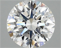 Del inventario de diamantes de laboratorio, 2.51 quilates, Redondo , Color E, claridad VS1 y certificado IGI