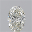Diamante Natural 0.90 quilates, Ovalado , Color J, claridad VS2 y certificado GIA
