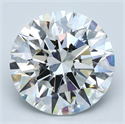 Diamante Natural 5.56 quilates, Redondo , Color F, claridad VVS2 y certificado GIA
