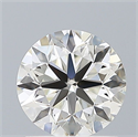 Natural Diamond 1.00 Carats, Round with Very Good Cut, G Color, VVS2 Clarity and Certified by IGI