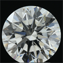 Natural Diamond 2.50 Carats, Round with Excellent Cut, E Color, VS1 Clarity and Certified by GIA