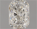 Natural Diamond 0.50 Carats, Radiant with  Cut, G Color, SI1 Clarity and Certified by GIA