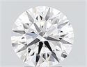 Lab Grown Diamond 2.57 Carats, Round with Ideal Cut, D Color, IF Clarity and Certified by IGI