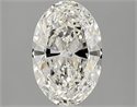 Natural Diamond 2.01 Carats, Oval with  Cut, I Color, VS2 Clarity and Certified by GIA