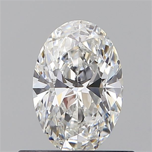 Picture of Natural Diamond 0.51 Carats, Oval with  Cut, F Color, VVS2 Clarity and Certified by GIA