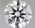 Lab Grown Diamond 7.02 Carats, Round with Ideal Cut, F Color, VS1 Clarity and Certified by IGI