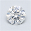 Natural Diamond 1.16 Carats, Round with Excellent Cut, F Color, I1 Clarity and Certified by GIA