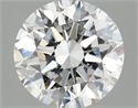 Del inventario de diamantes de laboratorio, 2.04 quilates, Redondo , Color E, claridad VVS2 y certificado IGI