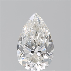 Picture of Natural Diamond 1.01 Carats, Pear with  Cut, G Color, VS1 Clarity and Certified by GIA