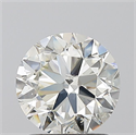 Diamante Natural 1.50 quilates, Redondo , Color L, claridad SI2 y certificado GIA