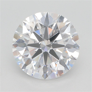 Picture of Lab Grown Diamond 3.51 Carats, Round with Excellent Cut, E Color, VVS1 Clarity and Certified by GIA