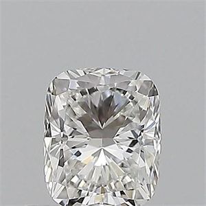 Foto Diamante Natural 0.50 quilates, Del cojín , Color F, claridad VS1 y certificado GIA de